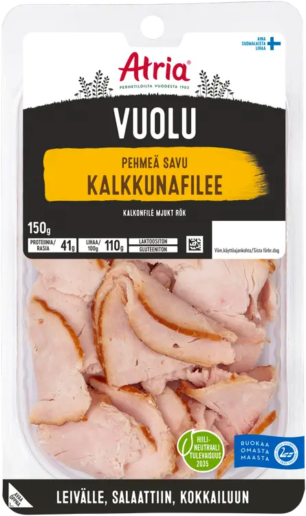 Atria Vuolu Kalkkunafilee Pehmeä Savu 150g