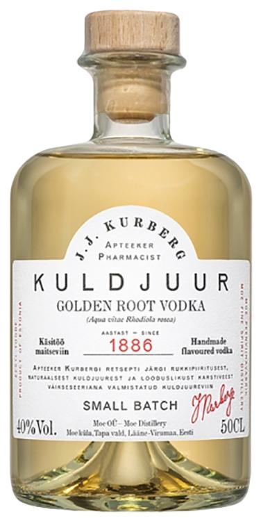 J.J. Kurberg Kuldjuur viin 40%vol 500ml