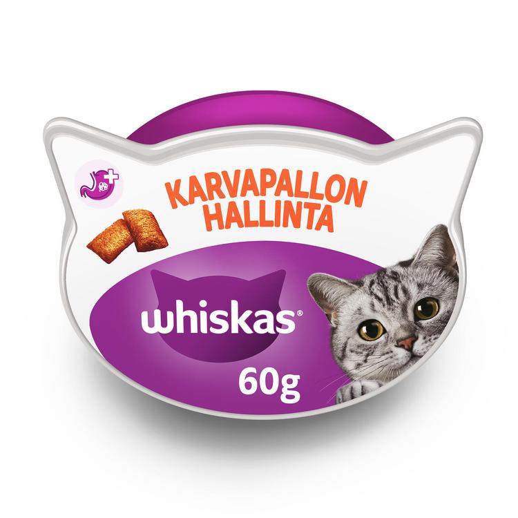 Whiskas anti hairball 60g S kaupat ruoan verkkokauppa