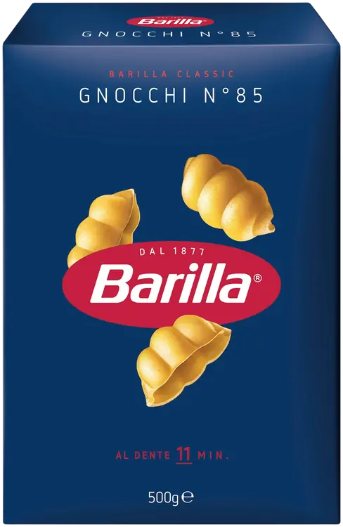 Barilla Gnocchi n.85 durumvehnästä valmistettu pasta 500g