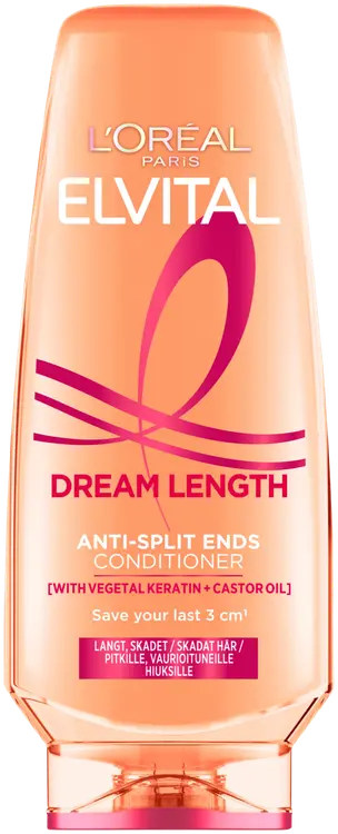 L'Oréal Paris Elvital Dream Length HairDetangler hoitoaine pitkille, vaurioituneille hiuksille 200ml