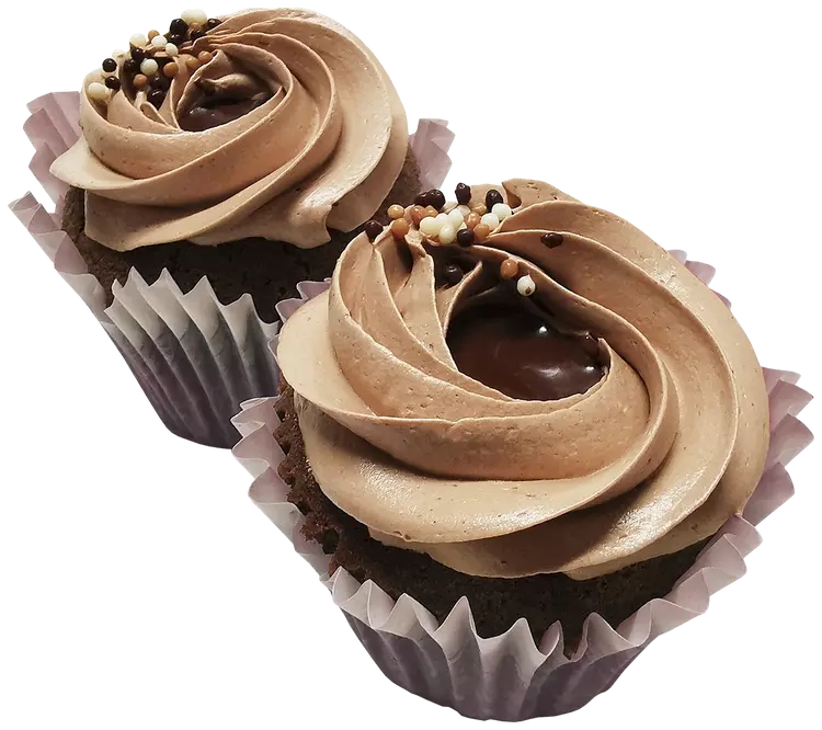 Elonen Cupcakes Suklaa-toffee 2kpl 140gr