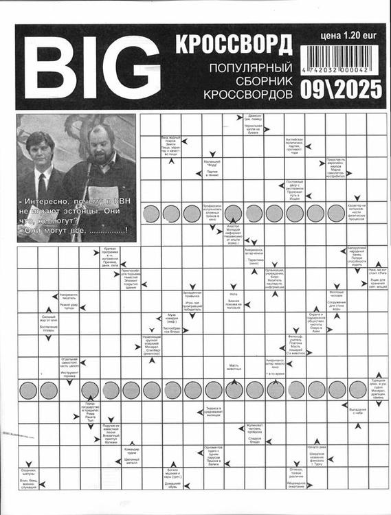 BIG krossword ristsõnad