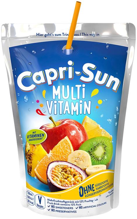 Capri-Sun Multi Vitamin Mehujuoma 200 ml pillimehu