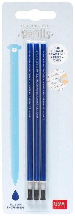 Kustutatava geelpliiatsi sisud 3tk 0,7mm (sinine)