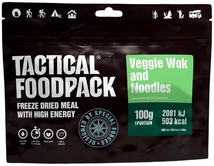 Tactical Foodpack vihanneswok nuudeleilla