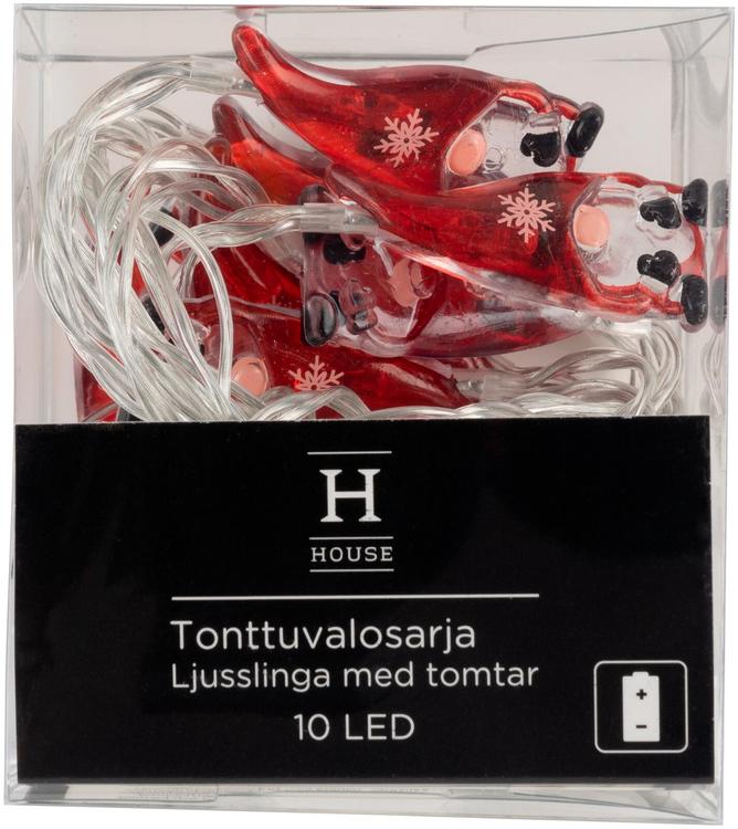 Valguskett päkapikk 10 led