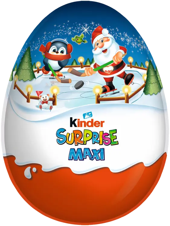 Kinder Surprise maitosuklaahahmo maitoisalla sisäpinnalla. sisältää lelun 220g Joulu