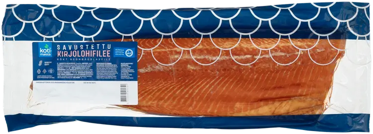 Kotimaista savustettu kirjolohifilee n. 700 g