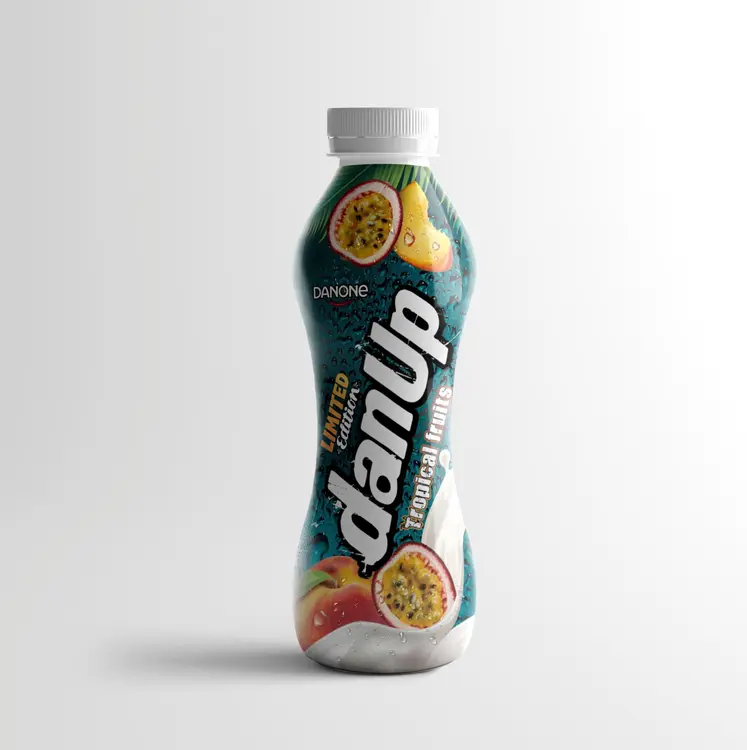 Danone DanUp Tropical fruits juotava jogurtti 300g