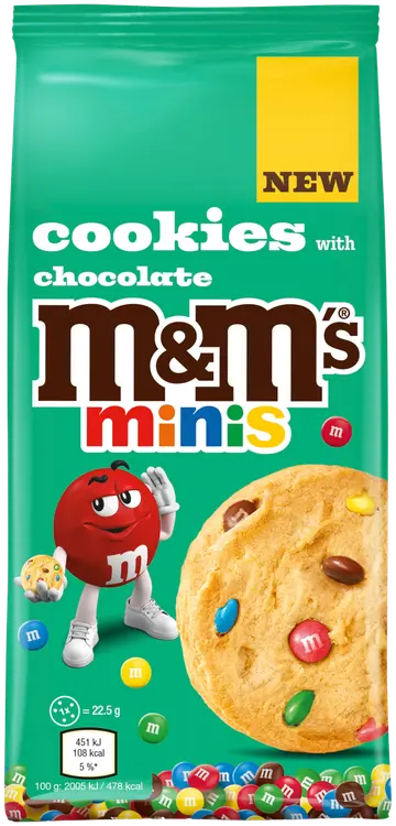 M&M’s® Cookies with chocolate 180g