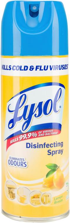 Lysol desinfiointispray Lemon 400ml