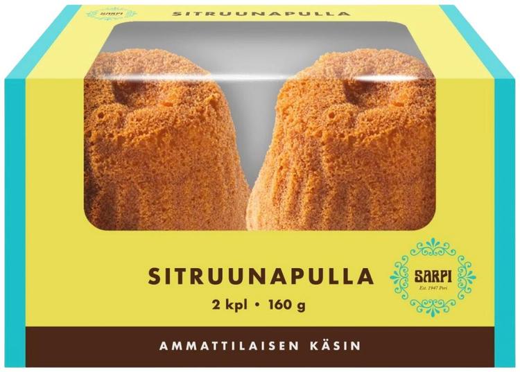 Sarpi Sitruunapulla 2kpl/160g