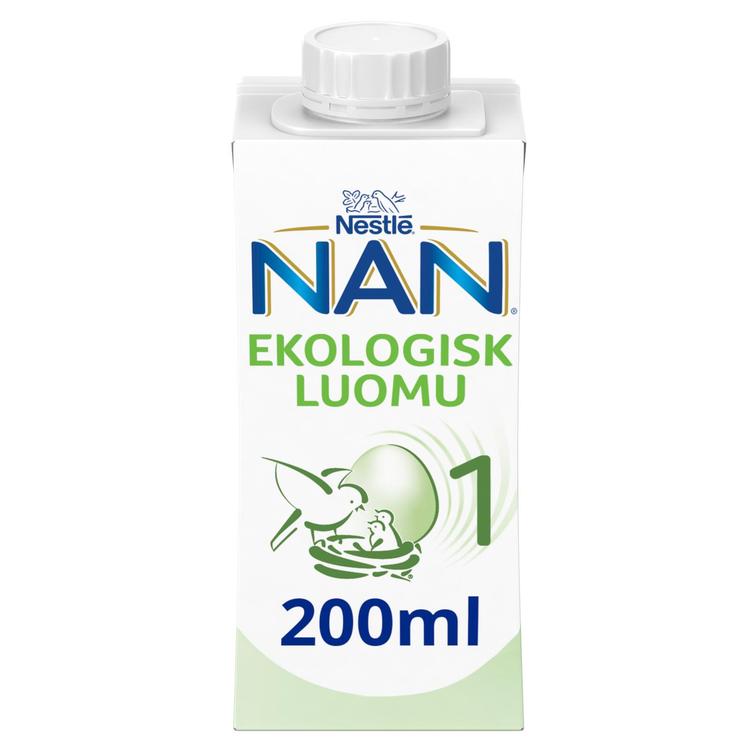 Nestlé NAN 1 Äidinmaidonkorvike luomu 200ml