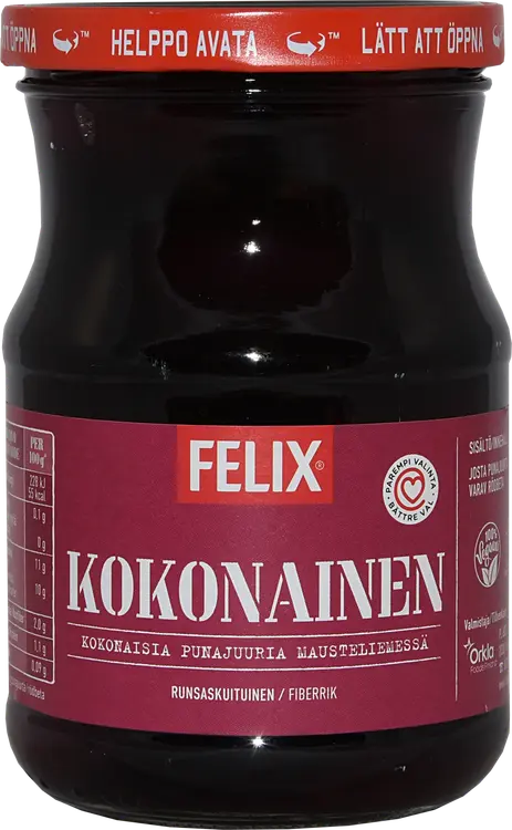 Felix kokonaisia punajuuria mausteliemessä 570/380g