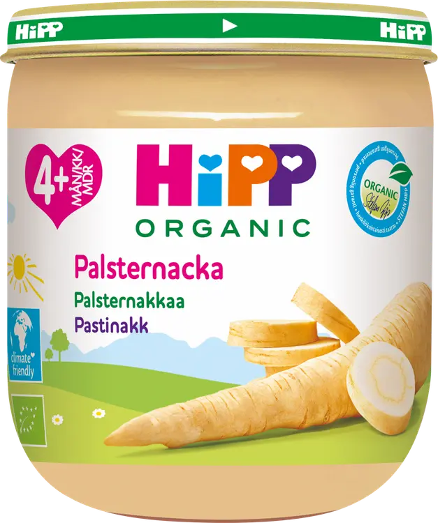 Hipp 125g Luomu Palsternakkaa soseena 4 kk