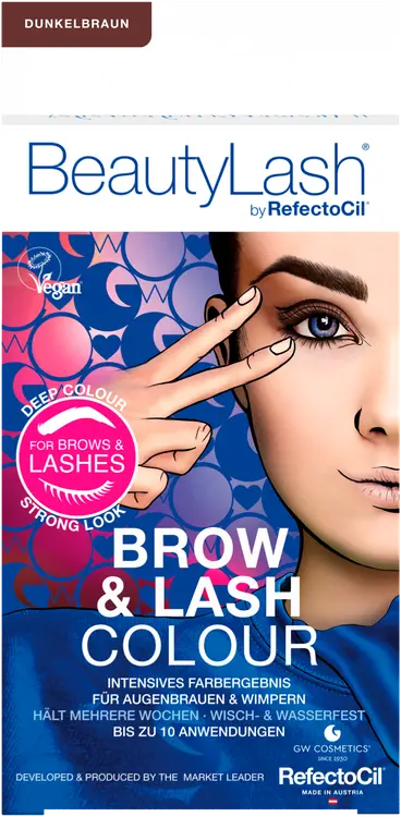 BeautyLash Kulma & ripsiväri tummanruskea