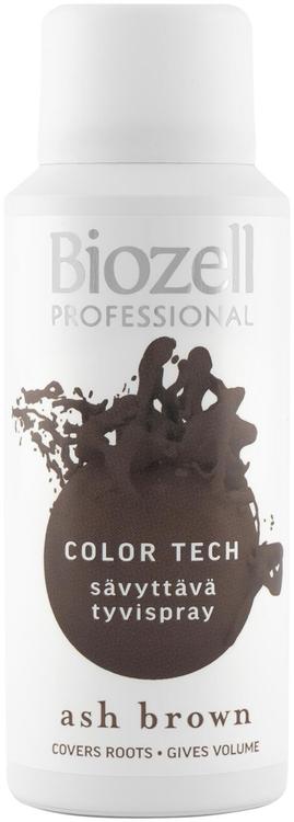 Biozell Professional Color Tech Sävyttävä tyvispray Ash Brown 100ml