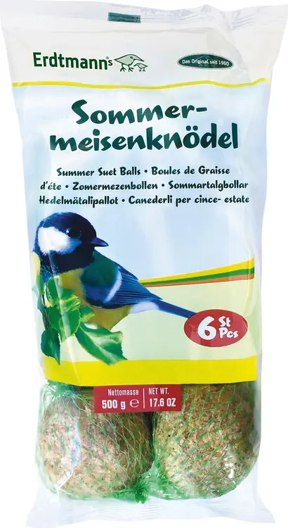 Erdtmanns Hedelmätalipallo 6kpl pussissa