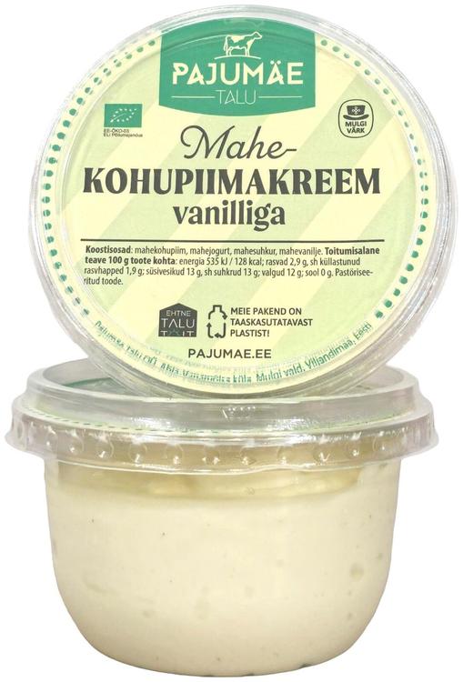 Pajumäe Talu mahe-kohupiimakreem vanilliga, 190 g