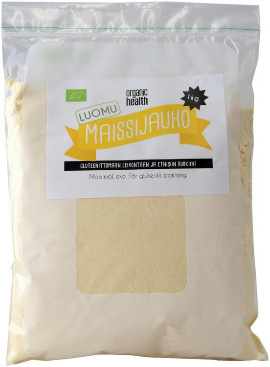 Organic Health Maissijauho luomu 1kg