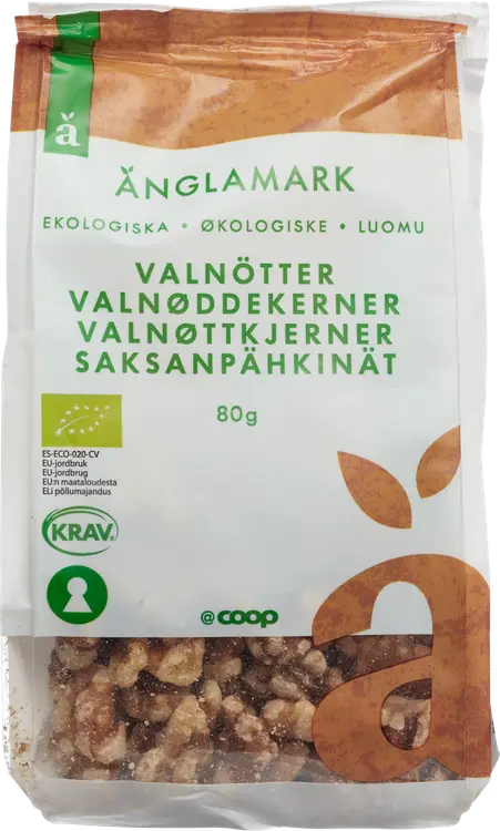 Änglamark saksanpähkinä luomu 80 g