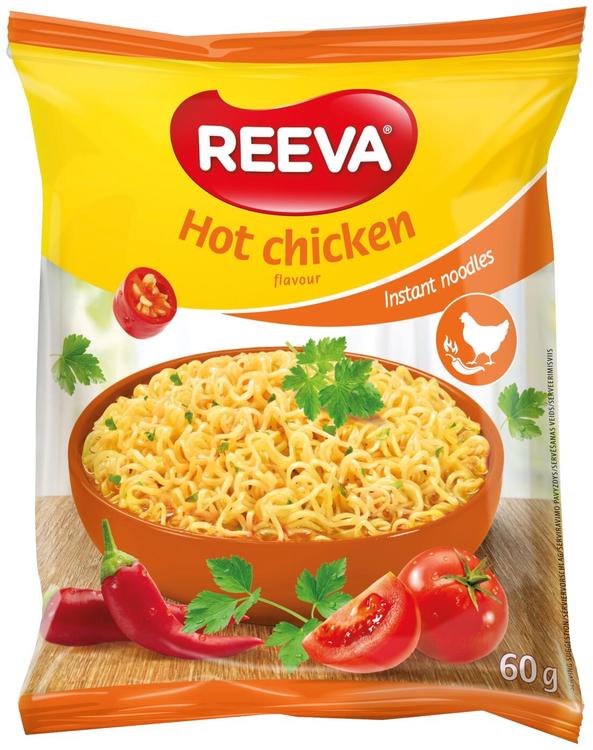 Kiirnuudlid REEVA vürtsika kanalihamaitselised 60g