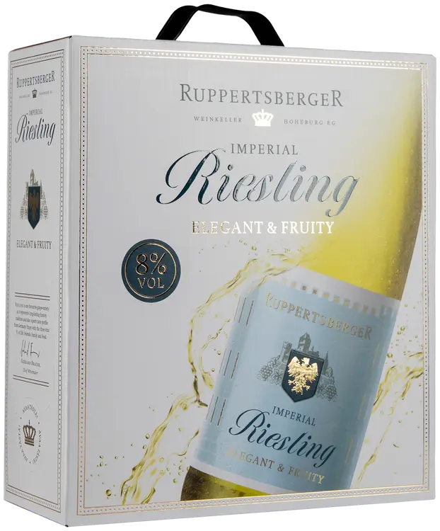 Ruppertsberger Imperial Riesling valkoviini BIB 8,0 til-% 200cl