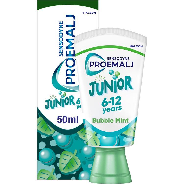 Sensodyne ProEmalj Junior hammastahna 6-12 vuotiaille, 50 ml