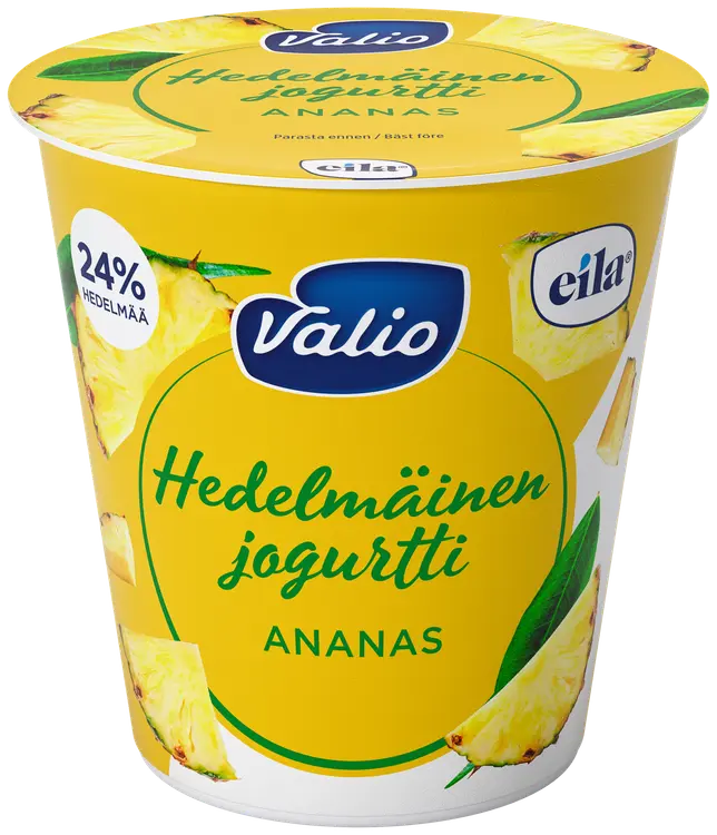 Valio hedelmäinen jogurtti 150 g ananas laktoositon