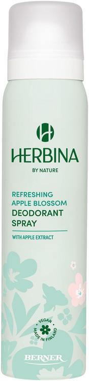 Herbina 100ml suihkedeodorantti Refreshing Apple Blossom