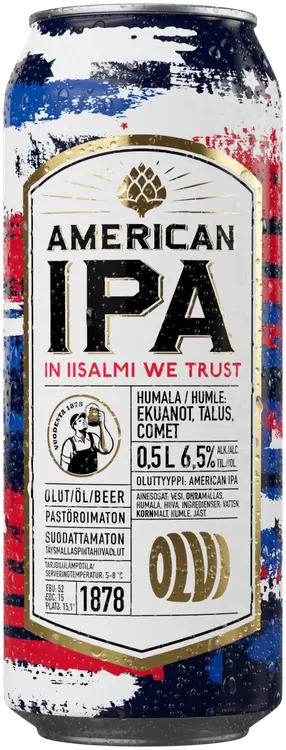 OLVI American IPA 6,5 % 0,5 l tlk