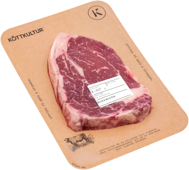 Lihakulttuuri naudan välikyljys n.280g