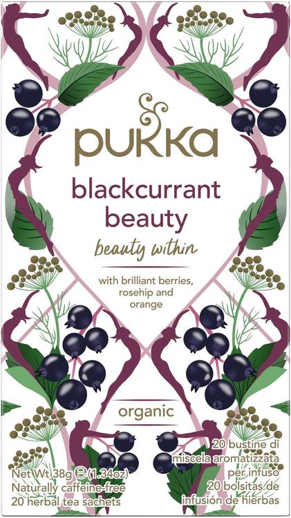 Pukka 20p Yrttitee Blackcurrant Beauty luomu