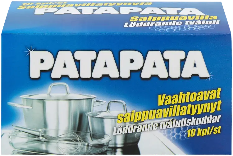 PataPata saippuavillatyynyt 10kpl
