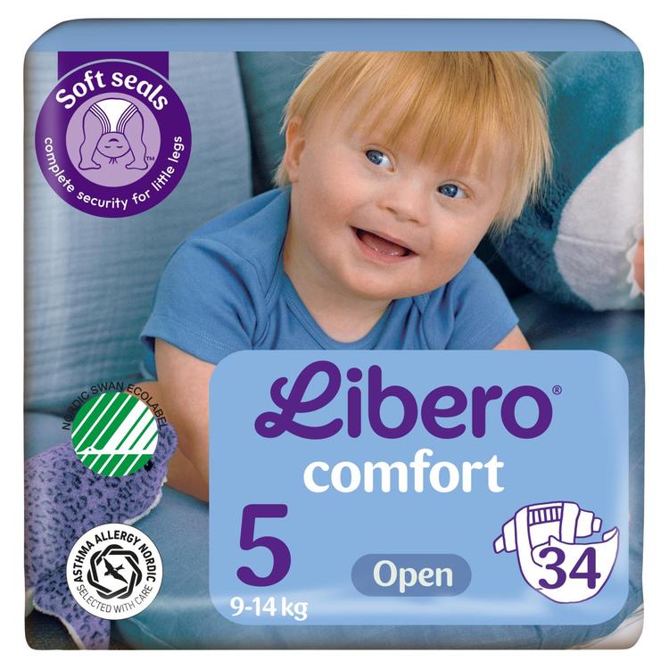 LIBERO Comfort teippivaippa koko 5, 34 kpl , koko 9-14kg