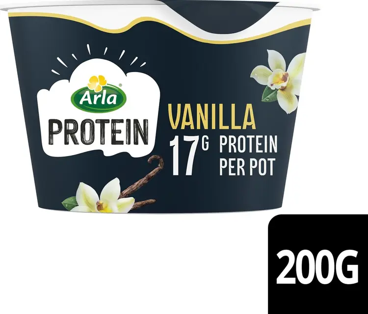 Arla Protein rasvaton Vaniljarahka 200g laktoositon