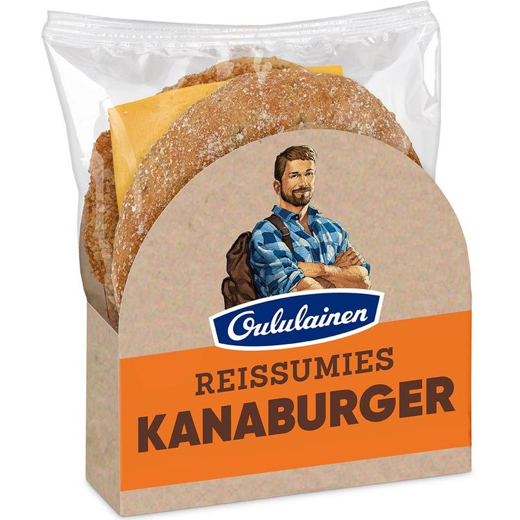 Oululainen Reissumies Kanaburger 160g