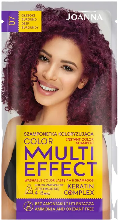 Joanna Multi Effect shampoo Deep Burgundy 07
