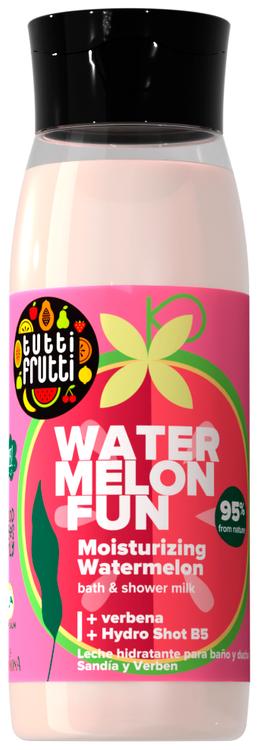 Tutti Frutti kosteuttava kylpy- ja suihkusaippua Watermelon and Verbena 400 ml