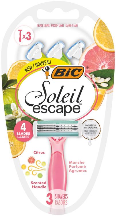 BIC soleil escape 4 citrus 3-pack