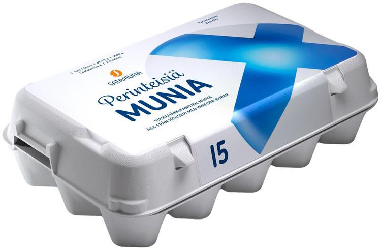 Satamuna Perinteinen kananmuna L15 1020g