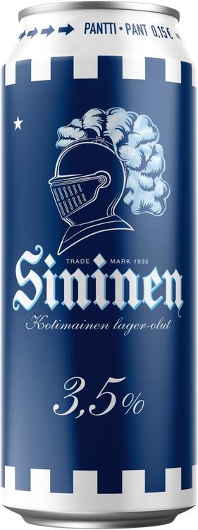 Sininen beer 3,5% 0,5 l