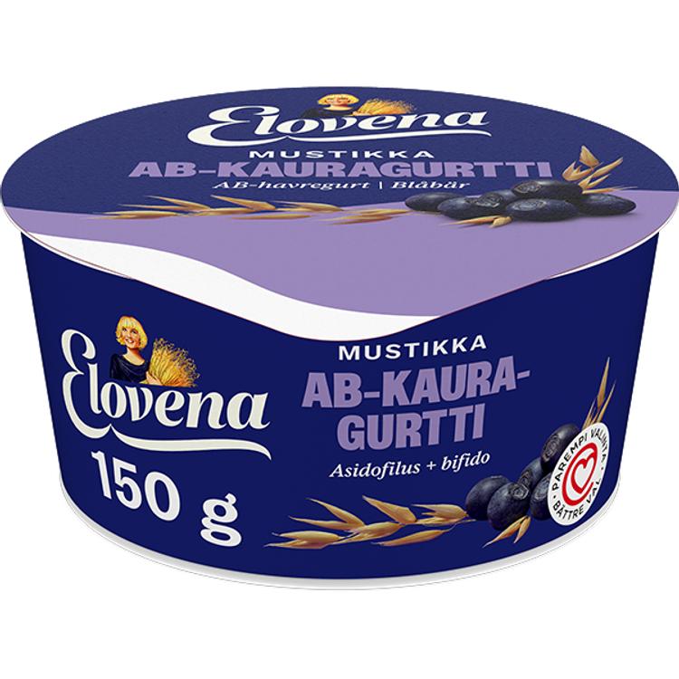 Elovena 150g mustikka AB-kauragurtti