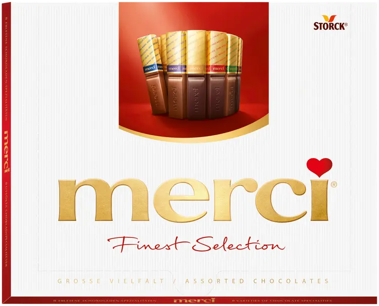 Merci Suklaalajitelma 8 varianttia 250g