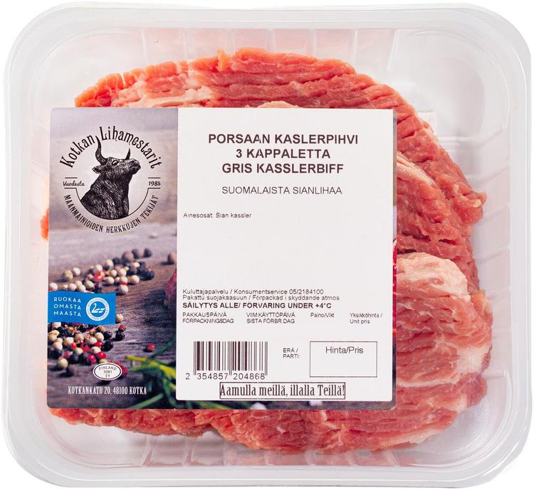 Porsaan Kaslerpihvi
