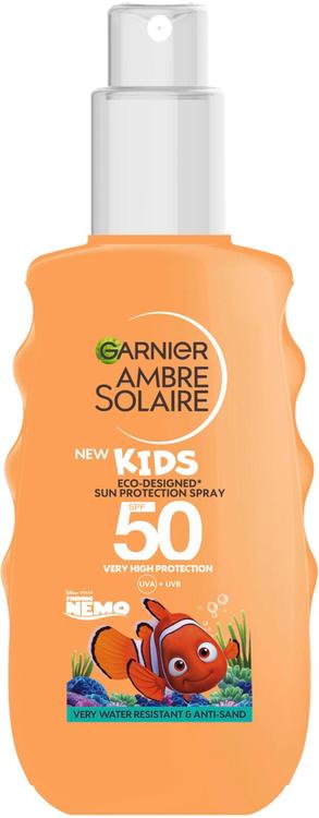 Garnier Ambre Solaire Kids Eco-Designed aurinkosuojasuihke SK50 150 ml