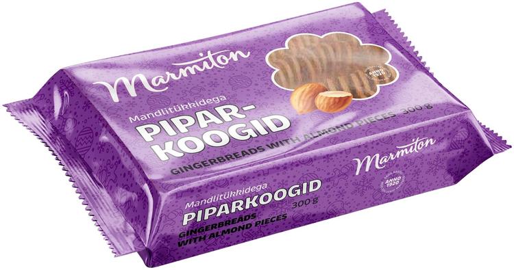 Piparkoogid mandlitükkidega 300g