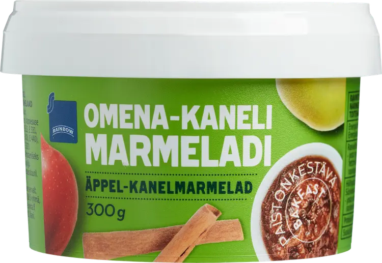 Rainbow omena-kanelimarmeladi 300g