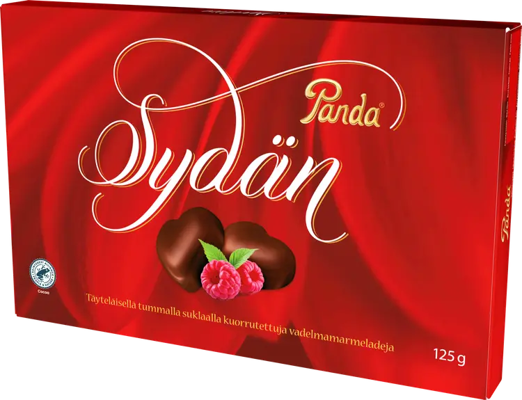 Panda Sydän marmeladikonvehti 125g